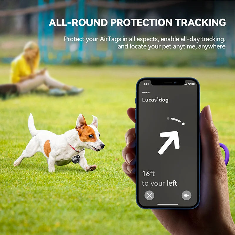 Where's My - Heavy Duty Standard  "Find My" Tracker Holder Keyring