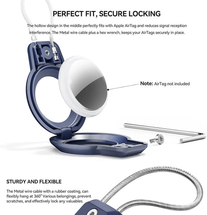 Where's My - Heavy Duty Standard  "Find My" Tracker Holder Keyring