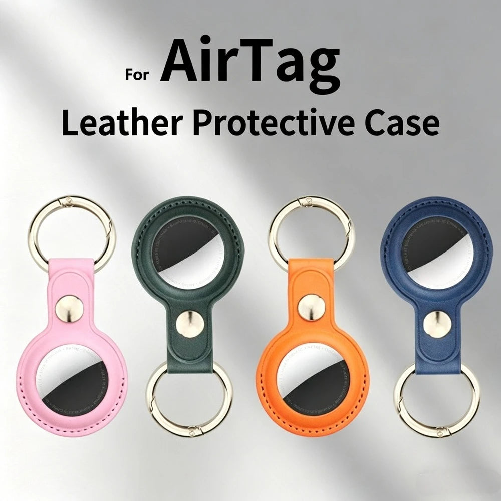 Where's My - Preminum "Find My" Tracker PU Leather Keyring