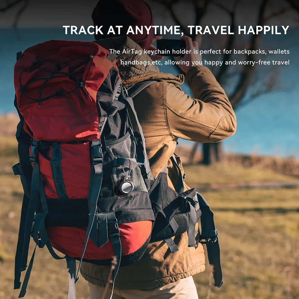 Where's My - Heavy Duty Standard  "Find My" Tracker Holder Keyring